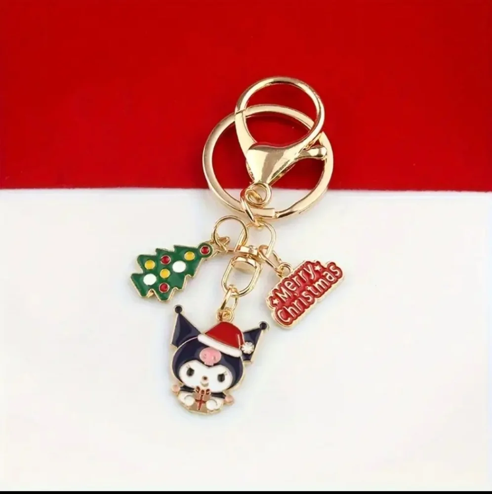 Sanrio Hello Kitty & Friends Christmas Keychain Bag Charm Stocking Stuffer